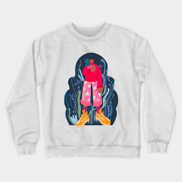 Plant Mom Crewneck Sweatshirt by Urja Vakta